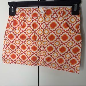 Masala Kids Geo Shape Design Mini Skirt